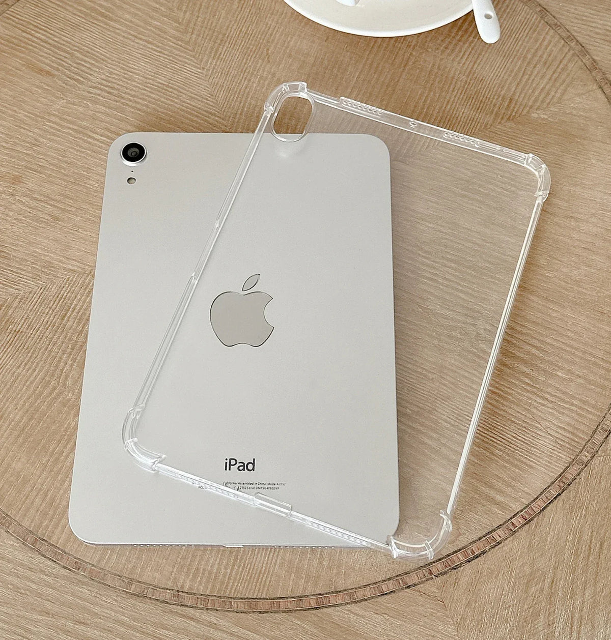 Clear iPad Case - Transparent Soft Shockproof Cover for iPad Air 3–5, Pro 11/12.9/13, Mini 6–9 & 8th–10th Gen