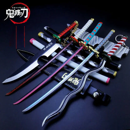 25cm Demon Slayer Katana – Kimetsu No Yaiba Real-Size Samurai Sword Anime Cosplay Prop & Home Decor