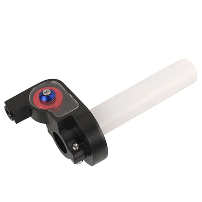 22mm Quick Twist Throttle Grip Set with Cable — Motorcycle Dirt Bike Handlebar Grips for Honda, Kawasaki, Suzuki, KTM