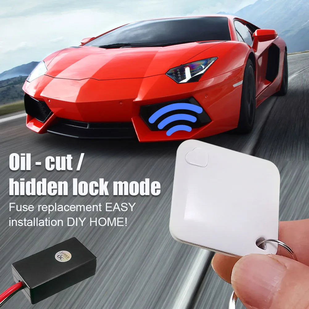 CHADWICK M506 Car Immobilizer — 12V Universal Intelligent Anti-Robbery Engine Lock Security System