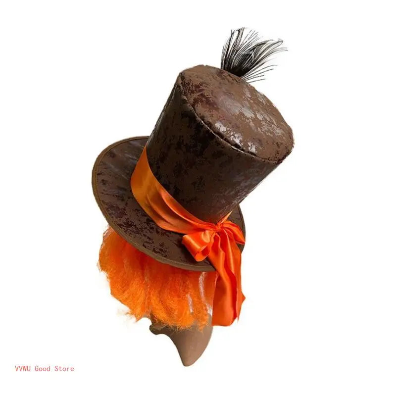 Cosplay Mad Hatter Top Hat – Adult & Teen Costume Hat for Carnival and Party Dress-Up
