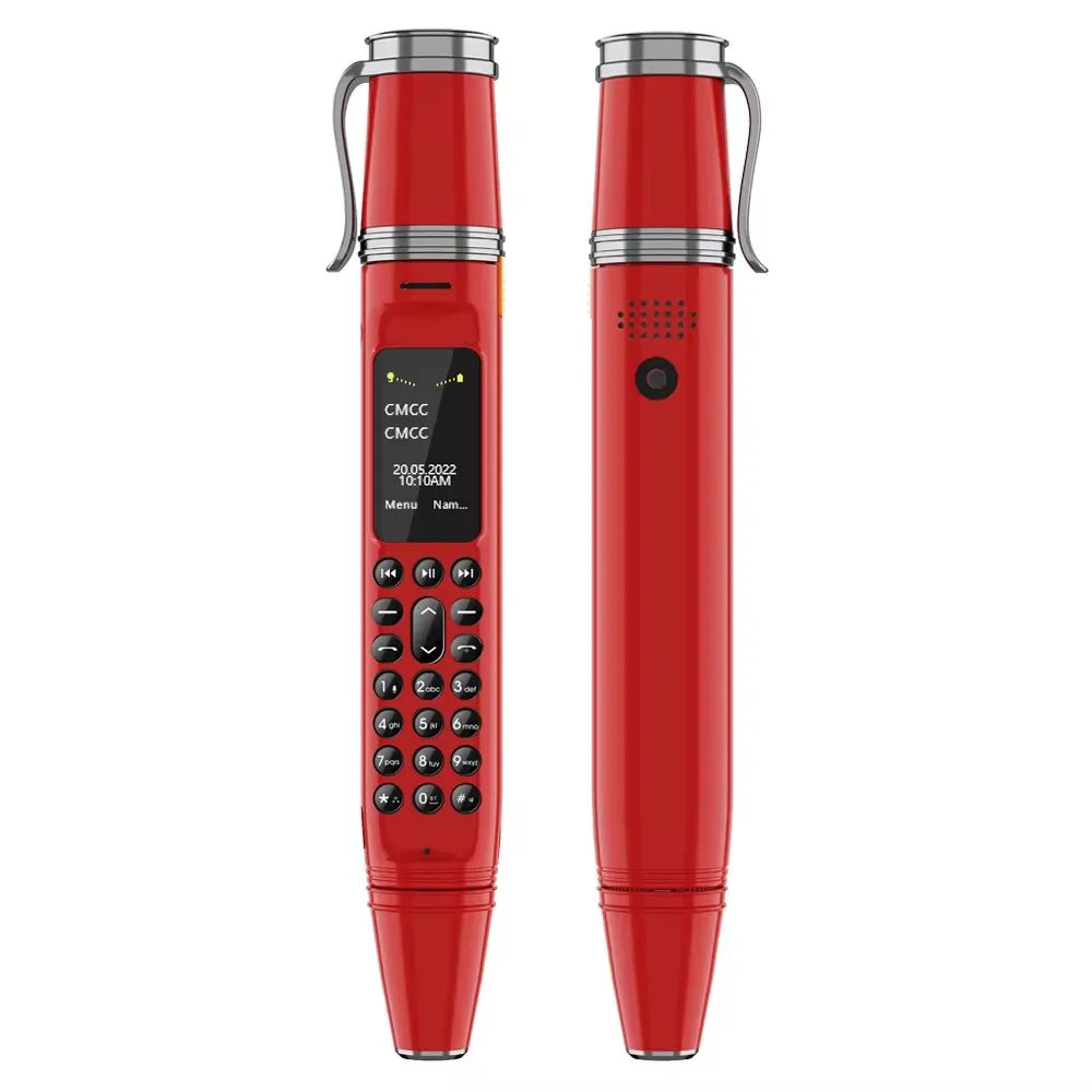 SERVO BM111 3-in-1 Magic Voice Pen Phone – Portable Dual SIM Mobile, Bluetooth Dial Recorder, and Original Telephone Device