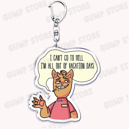 Deltarune & Undertale Keychains – Ralsei, Kris, Susie & Spamton Fan Gaming Accessories