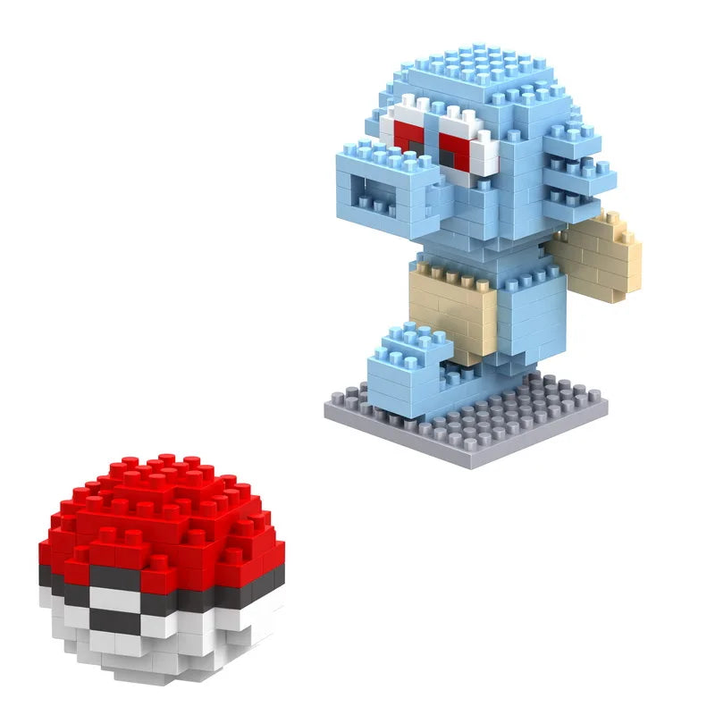 Pokemon Building Block Toy Set – Pikachu, Charizard, Blastoise, Bulbasaur & Gengar Anime Brick Figures for Kids Gift (75 Styles)