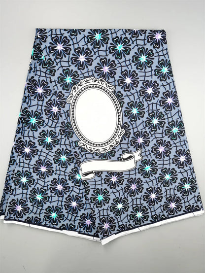 2025 African Wax Fabric - High Quality Cotton Nigerian Ankara Batik Print Material for Sewing & Dresses
