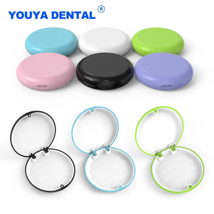 Orthodontic Retainer Case – Invisible Braces Aligner Storage Box for Dental Mouth Guard & Oral Hygiene