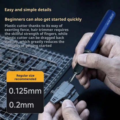 STEDI Precision Eagle-Beak Hook Knife 0.125–0.30mm – Model Trimming & Scribing Tool for Gundam, Carving & Detail Craft Work