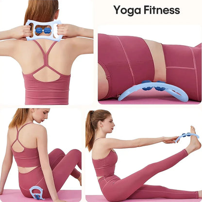 9-Wheel Fascia Muscle Roller – Cellulite Massage Tool for Relieving Muscle Soreness & Reducing Thigh, Calf, and Arm Cellulite