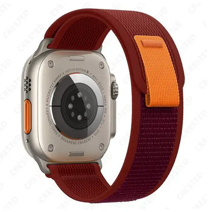 Trail Loop Strap for Apple Watch – Adjustable Band for 49mm 45mm 44mm 42mm 41mm 40mm, Compatible with Series 9 8 7 6 SE 5 4 3