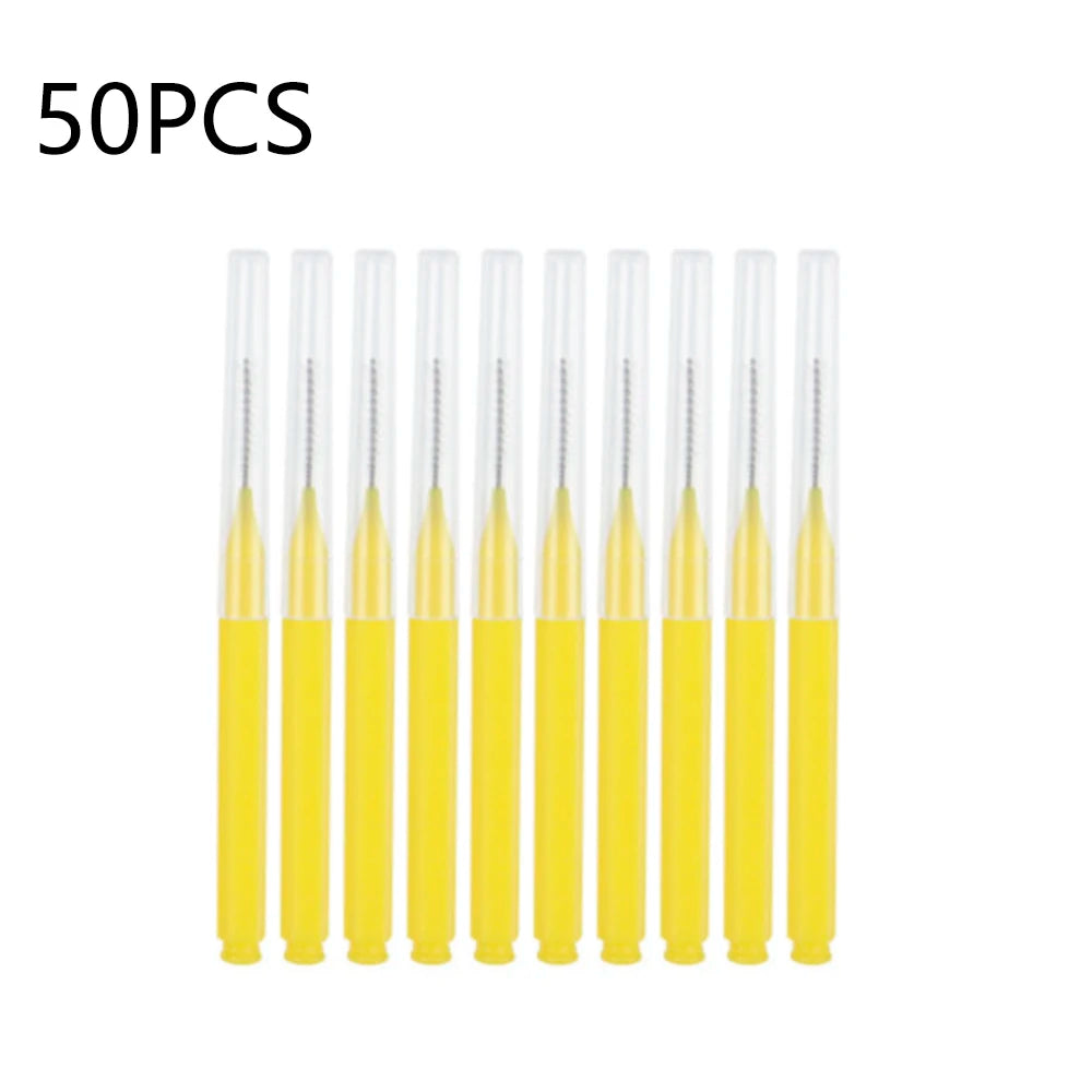 10/20/50PCS Mini Eyebrow & Lash Brushes – Disposable Bendable Brow Perm & Micro Eyelash Applicator Tools