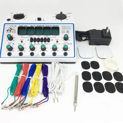 Electro Acupuncture Stimulator KWD808-I – Nerve & Muscle Therapy, 6 Waveforms, 6 Output EMS Massager