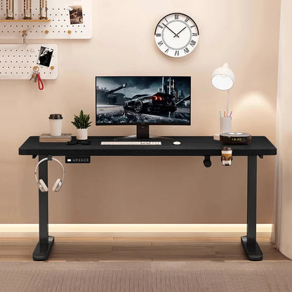 Height-Adjustable Standing Desk – Smart Motion Computer Desk for Study, Gaming, and Office Use