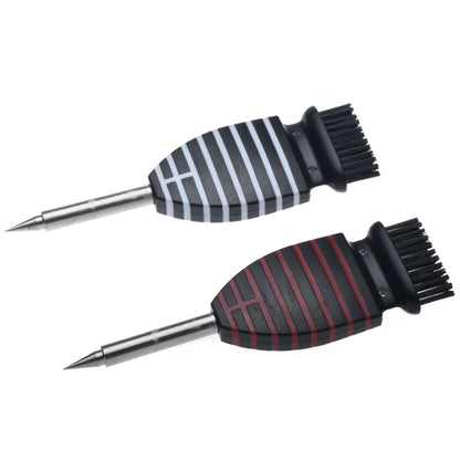 Golf Grooving Sharpening Tool – Alloy Wedge Cleaner with Brush for Golf Groove Maintenance