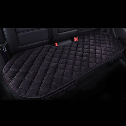 Universal Winter Warm Car Seat Cover Protector Set – 3-Piece Rear Seat Cushion Auto Interior Protection for Cars, SUVs & Vans