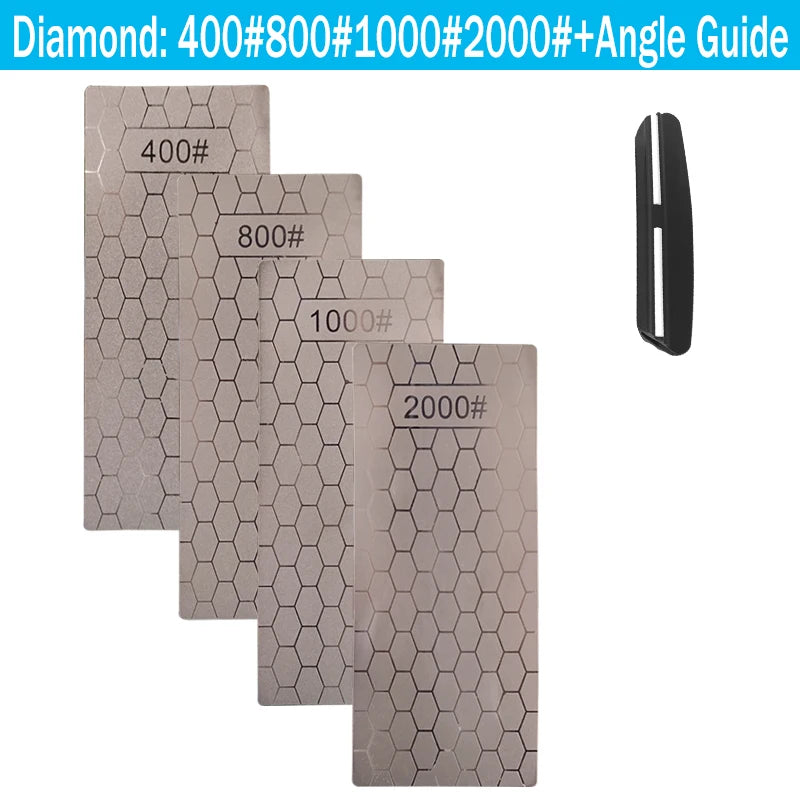 Diamond Sharpening Stone Bar | Knife Sharpener Whetstone for Grinding & Honing | No Base