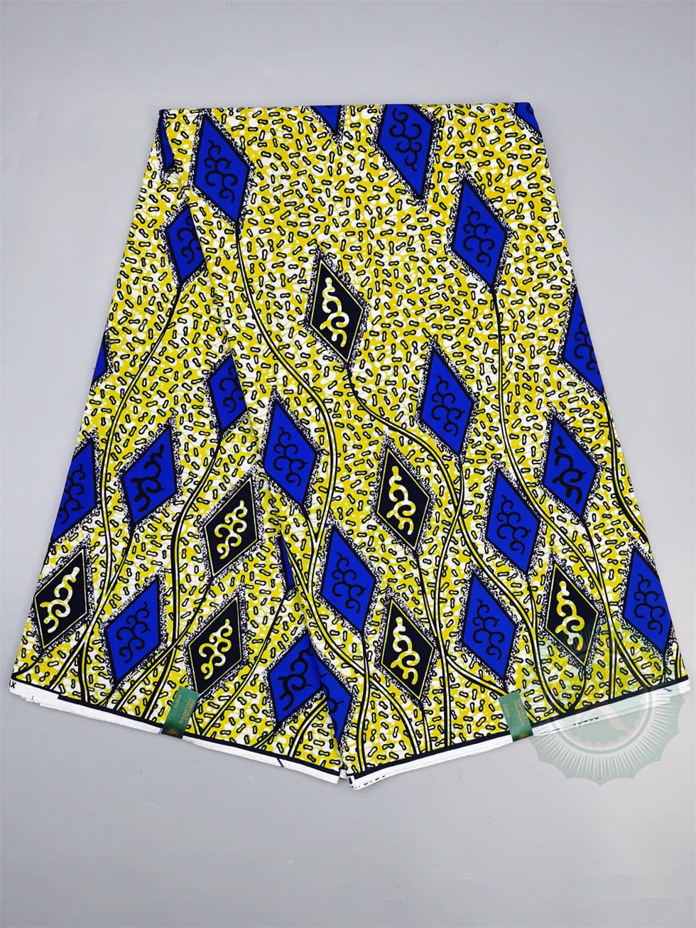African Wax Fabric - Cotton Nigerian Ankara Batik Block Print Sewing Cloth
