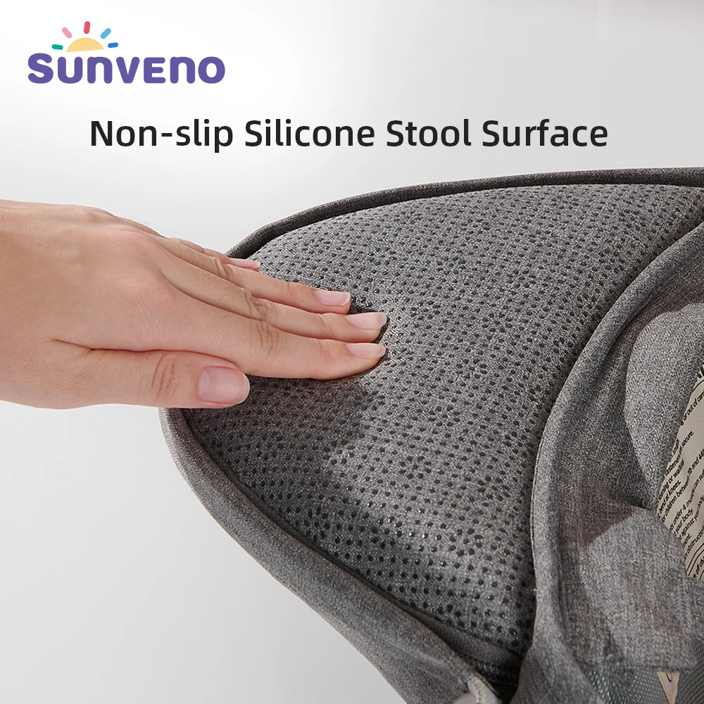 Sunveno One-Shoulder Baby Carrier - Adjustable Detachable Infant Sling for Comfortable Everyday Carry
