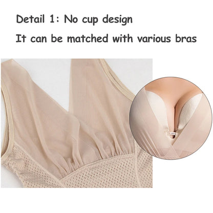 Postpartum Shapewear Tummy Suits: Women's Slimming Burn Fat Shapers, Waist Control Full Body Shaper - Waist Trainer Corset