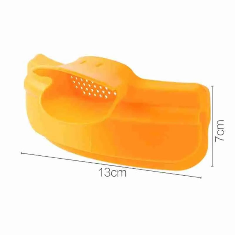 Silicone Anti-Spill Duckbill Drain Pans - Leak-Proof Pot with Round Mouth Edge, Liquid Deflector Funnel, Soup Diversion Kitchen Tool