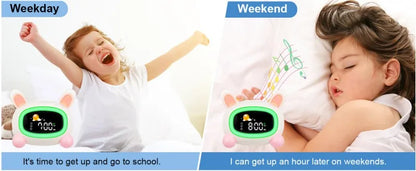 Kids Alarm Clock – OK to Wake Sleep Training Clock with Sound Machine, Birthday Gift for Boys & Girls