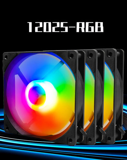 Manmu Festival Edition 120mm RGB Computer Fan — High-Performance Cooling for Gaming PCs