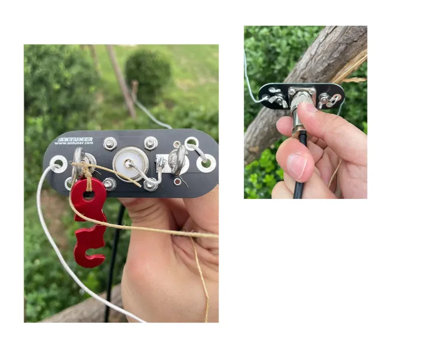 New Mini AT-DP Adapter Board, Long Line End Feed GP, Positive V Inverted V Dipole, Short Wave Antenna