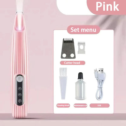 Portable LED Pet Nail Grinder – Rechargeable Cordless Paw Trimmer for Dogs, Cats & Small Pets