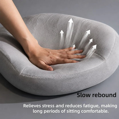 Ergonomic Meditation Cushion - Cross-Legged Yoga, Kneeling & Home Meditation Futon Pillow