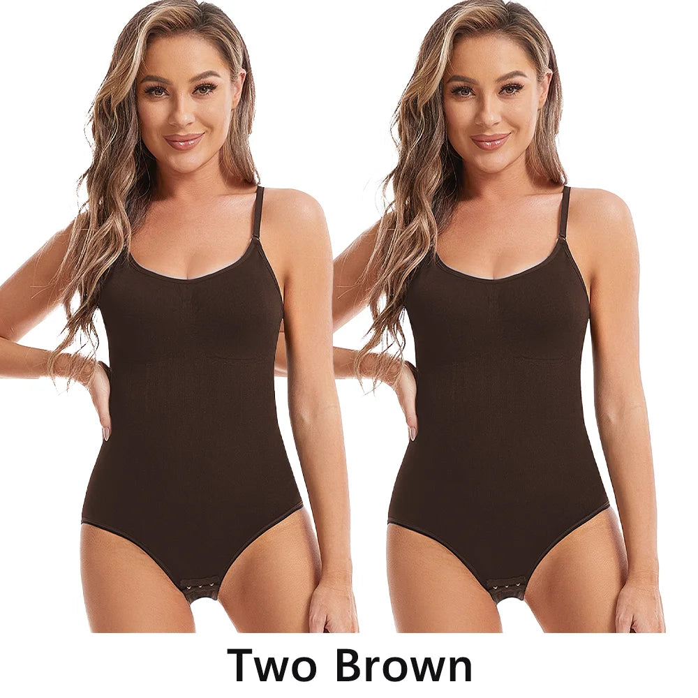 Women Seamless Shapewear Bodysuit - Sexy Slimming Butt Lifter Open Crotch Body Shaper for a Smooth Fit