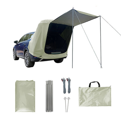 Outdoor Car Rear Tent – Picnic & Camping Canopy, Sunshine-Proof, Rain-Proof Car Rear Extension Tent