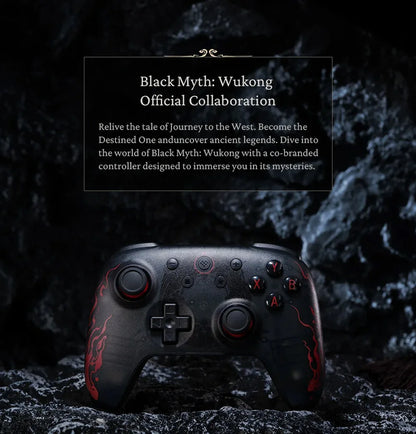 8BitDo Myth Wukong Ultimate 2C Gamepad - Wireless & Wired Gaming Controller for PC, Windows 10/11, Steam, Raspberry Pi & Android