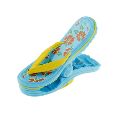 Large Plastic Beach Towel Clips - Sun Lounger Animal Decoration Clothes Pegs Pins for Drying Racks and Sunbeds Retaining