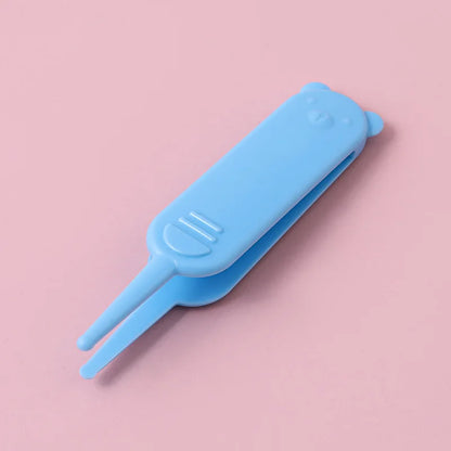 Baby Nose and Ear Cleaner Tweezers - Gentle Booger Remover and Newborn Hygiene Care Tool