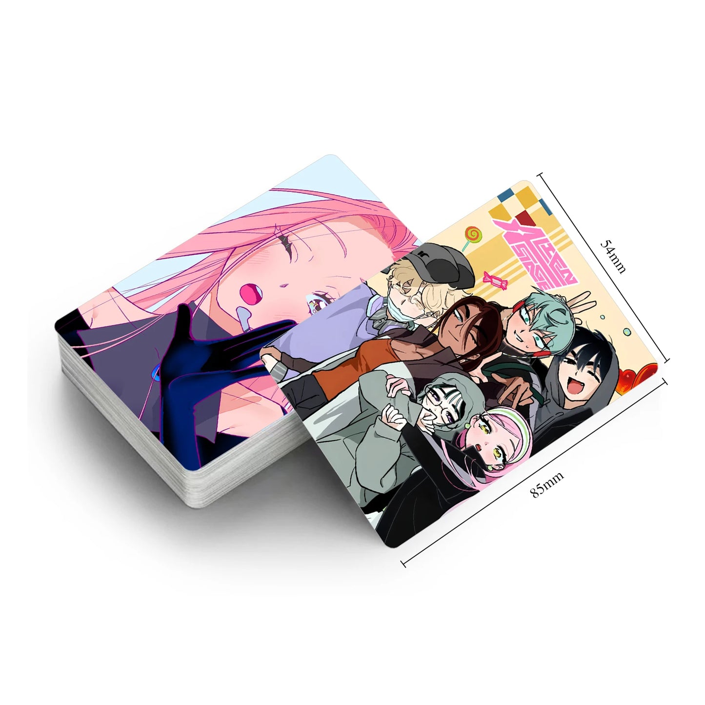 Alien Stage Anime Photo Card Set - 30PCS LOMO Cards & Mini Stickers for Collectors and Fans