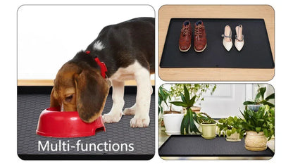 Waterproof Under Sink Mat | Flexible Silicone Cabinet Liner & Protector for Kitchen & Bathroom