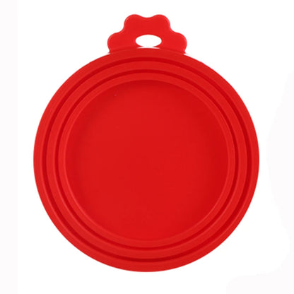 Reusable Silicone Food Can Lid – Sealed Storage Top Cap for Puppy, Dog & Cat Feeders
