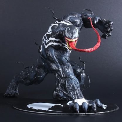 Marvel Avengers Anime Venom's Spider-Man Action Figure - Collectible Model Decoration, Birthday Toys and Christmas Gifts