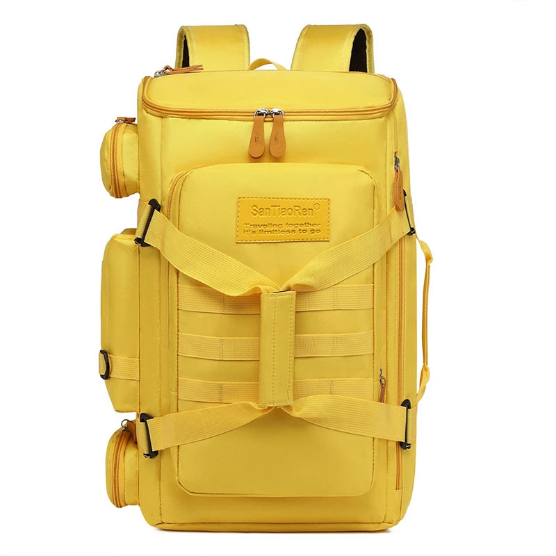 Large Capacity Gym Bag – Travel Backpack with Wet/Dry Separation, Shoulder Bags for Yoga, Fitness & Outdoor Sports