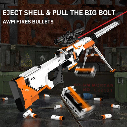 Military Series UMP45 Submachine Gun Building Block Toy – Compatible with Lego, Kids Birthday Gift