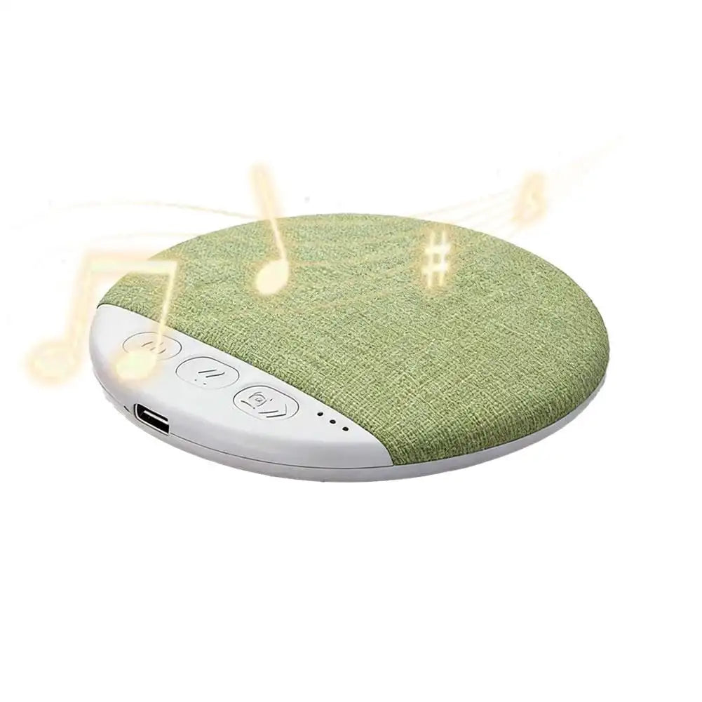 Under Pillow Mini Speaker - HiFi Stereo Sleep Sound Machine with White Noise & 30/60/90-Min Timer