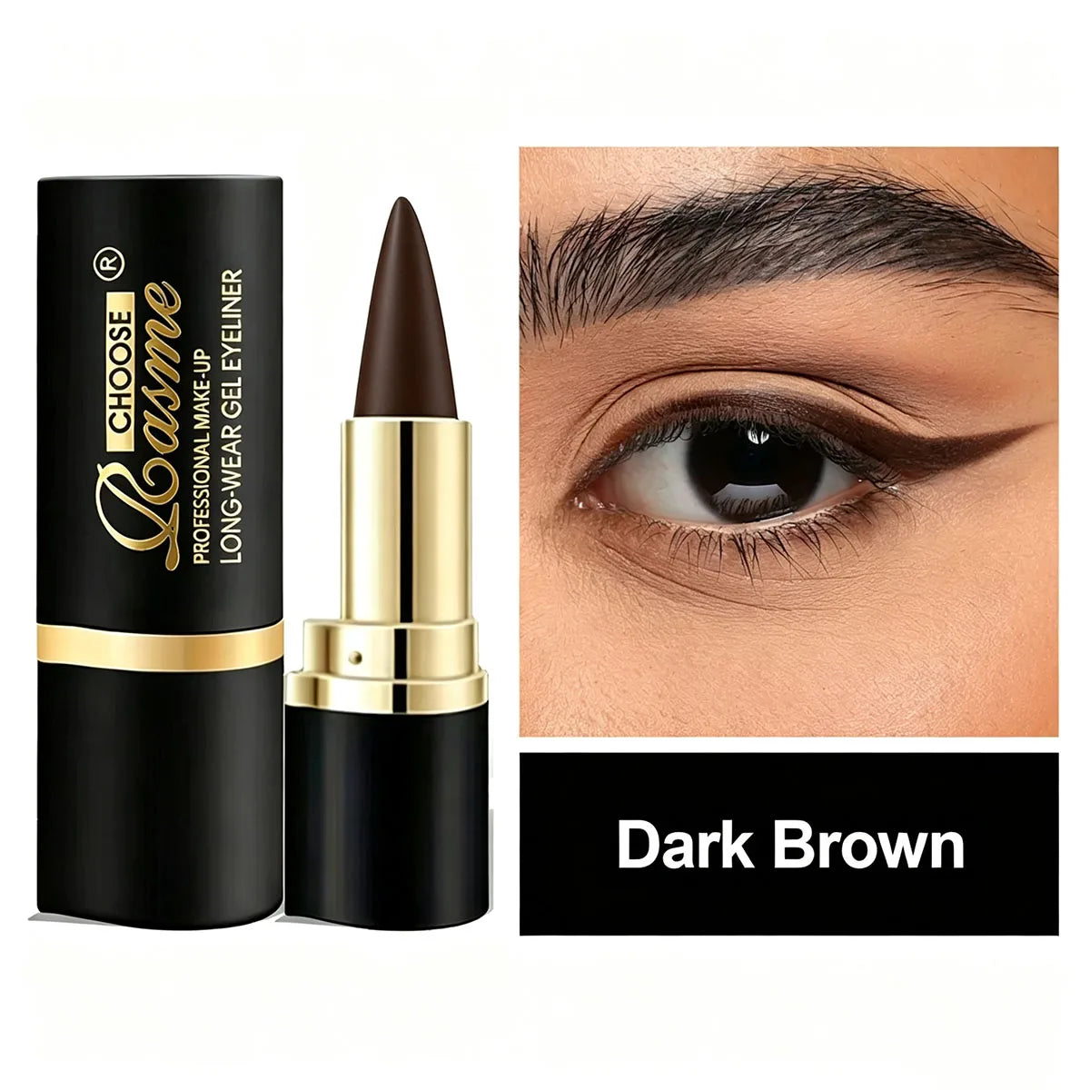 Creamy Texture Eyeliner Pencil – Easy-Apply, Sweat-Resistant Long-Lasting Eye Makeup for Women