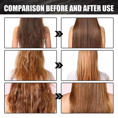 Natural Repair Hair Mask – Professional Treatment for Dryness, Split Ends, Damage, Frizz & Tangles, 5-Second Soft Smooth Care