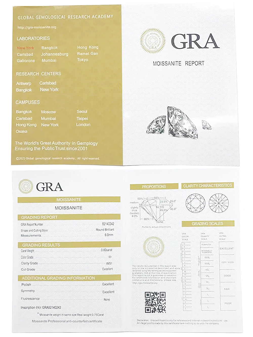 Certified 3/6cttw Real Moissanite 3-Stone Oval Engagement Ring — 925 Sterling Silver Wedding Band for Women