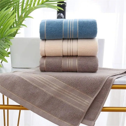 Thickened Pure Cotton Quick-Dry Absorbent Face Towel – Soft Hand Towel for Gym, Hotel & Home Bathroom