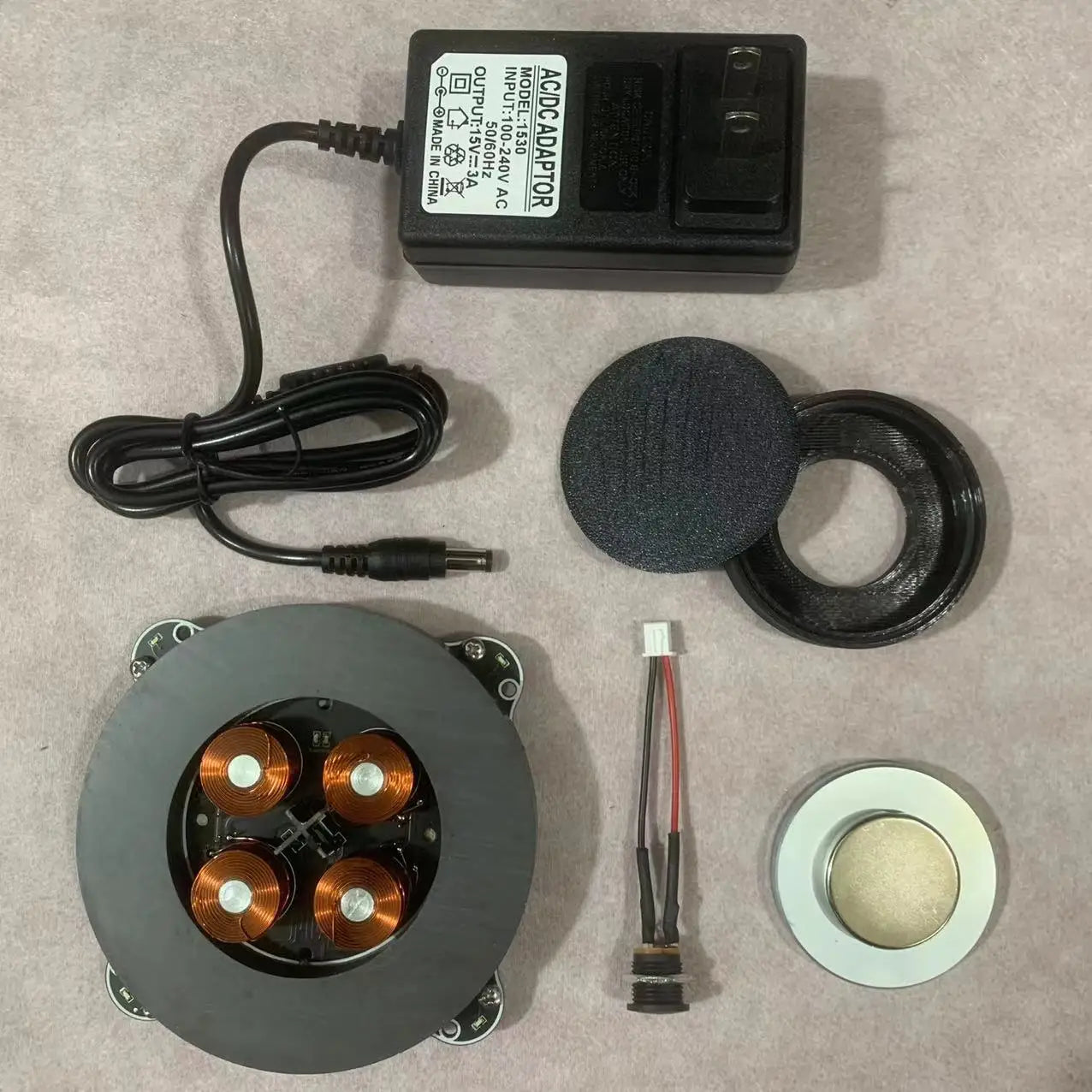 Magnetic Levitation 500g Load-Bearing Pendant – DIY Floating Magnet Levitation Module Display Kit