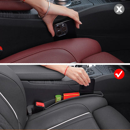 2024 New 2PCS Car Seat Gap Filler – Auto Storage Box to Prevent Phone Drops, Universal Car Accessories Tool Kit