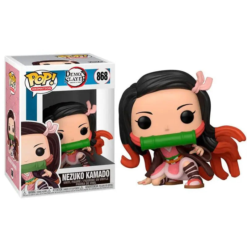 Demon Slayer Anime Figure Set – Kamado Tanjiro, Nezuko, Zenitsu & Inosuke Peripherals Toy Doll Birthday Gift