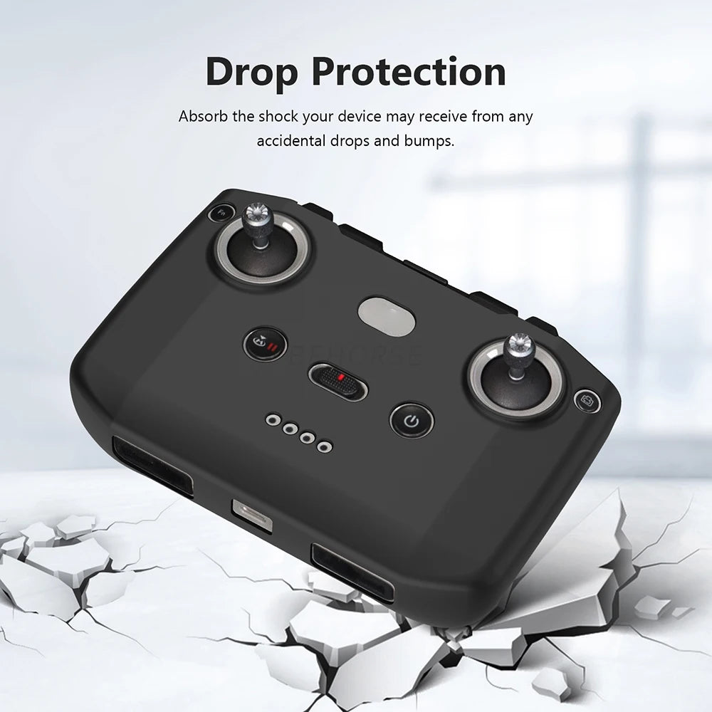 DJI Remote Controller Silicone Case - Shockproof Anti-Drop Sleeve Cover for RC-N1 N2 N3 DJI Flip Air 3S Neo Mini 4 Pro Drone Accessories