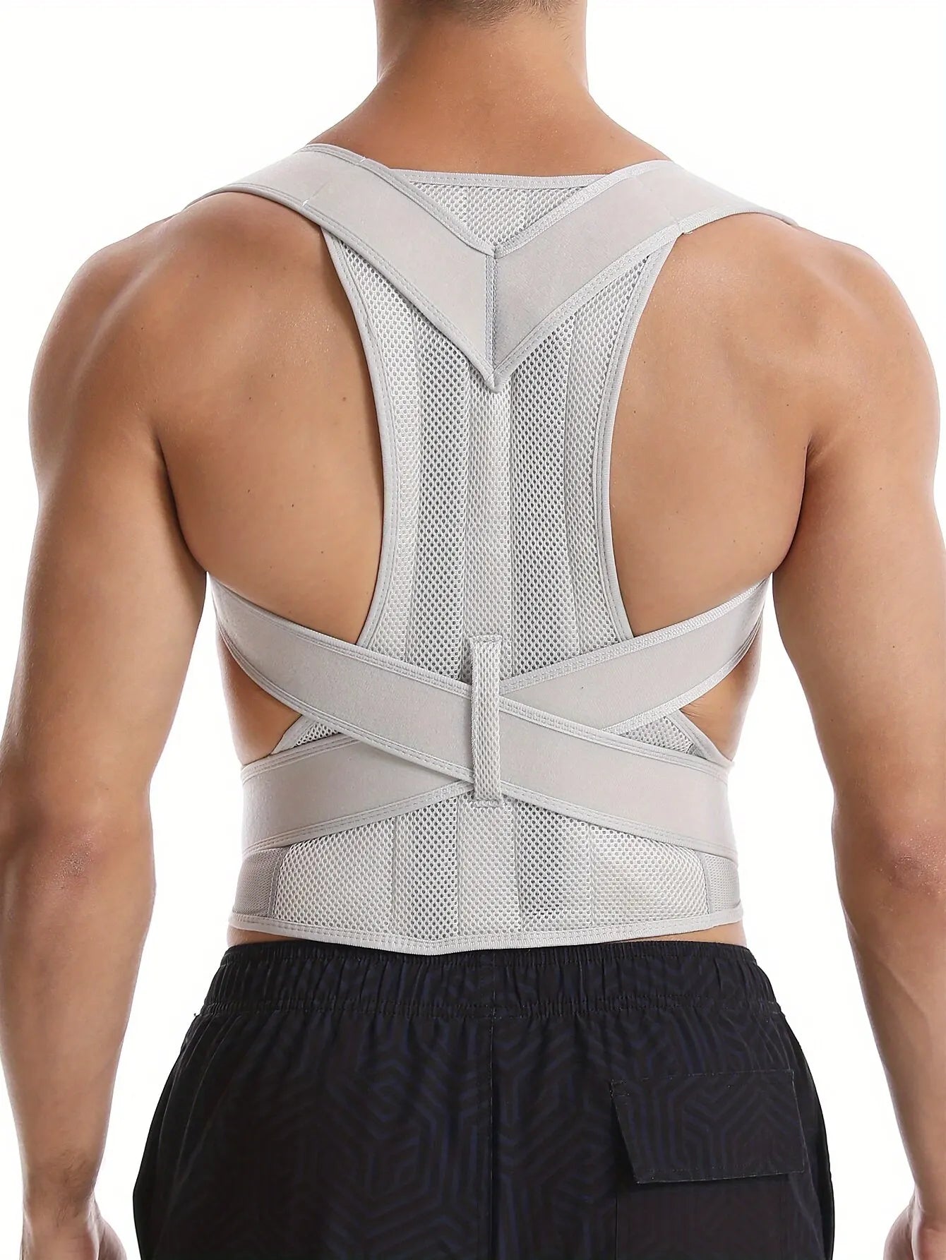 Hunchback Posture Corrector – Chest, Shoulder & Neck Support Tape Training Equipment
