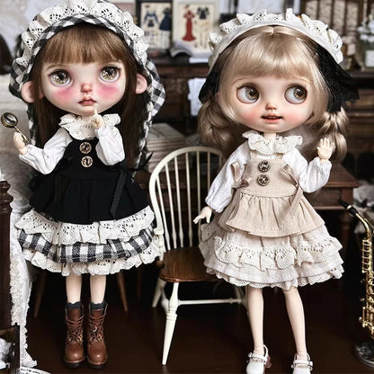 Blythe Doll Clothes Dress Suit — Outfit for OB22, OB24 & Azone Dolls